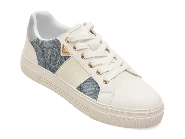 Pantofi sport ALDO albi, SADDIE 407, din piele ecologica