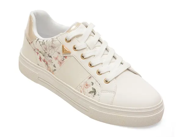 Pantofi sport ALDO albi, SADDIE 965, din piele ecologica