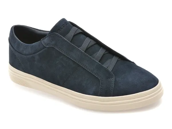 Pantofi sport ALDO bleumarin, CARLSON 410, din piele intoarsa