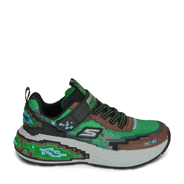 Pantofi sport băieți Skechers Mega Craft 4K verzi 1961MP402160LV