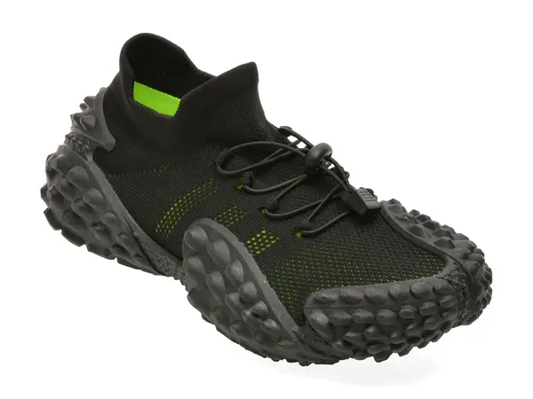 Pantofi sport BITE THE BULLET negri, C6122, din material textil