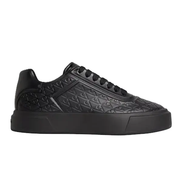 Pantofi sport Calvin Klein BASKET CUPS LACE UP AOP LTH