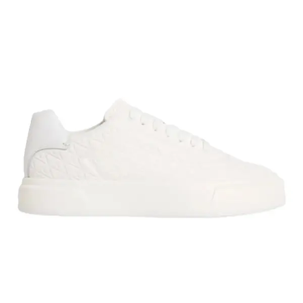 Pantofi sport Calvin Klein BASKET CUPS LACE UP AOP LTH