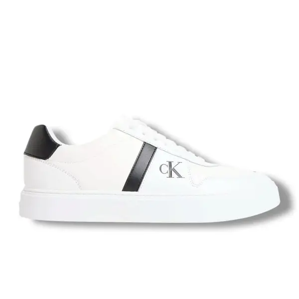 Pantofi sport Calvin Klein CLASSIC CUPS LACE LTH EMB TONGUE