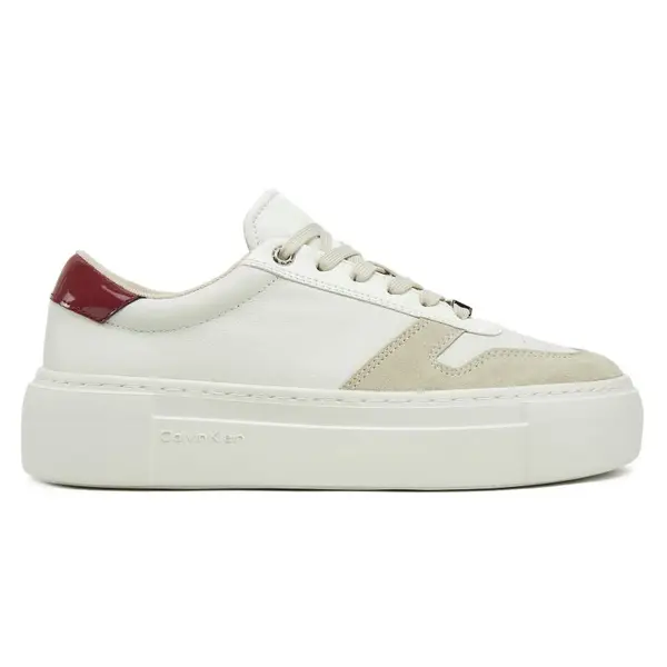 Pantofi sport Calvin Klein FF CUPSOLE LACE UP - LTHMIX