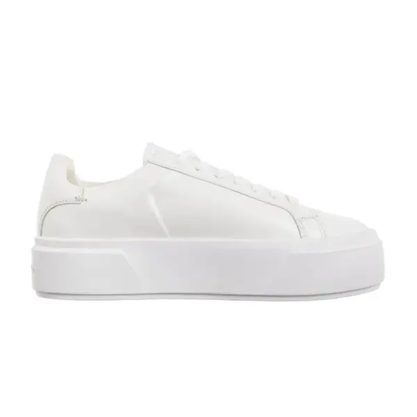 Pantofi sport Calvin Klein FLATFORM LACE UP LTH MG