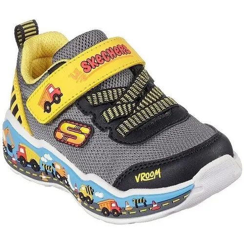 Pantofi sport copii Skechers Play Scene 407312N-BKYL
