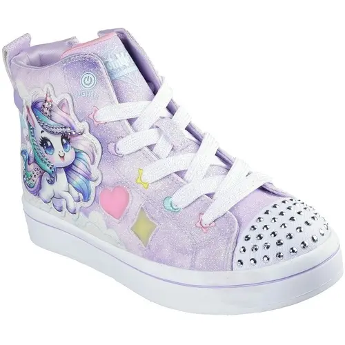 Pantofi sport copii Skechers S Lights-twi-lites 20-unico 314378L-LVMT