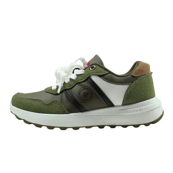 Pantofi sport din piele ecologica cu detalii holografice, multicolor, KA, Lee Cooper Engros