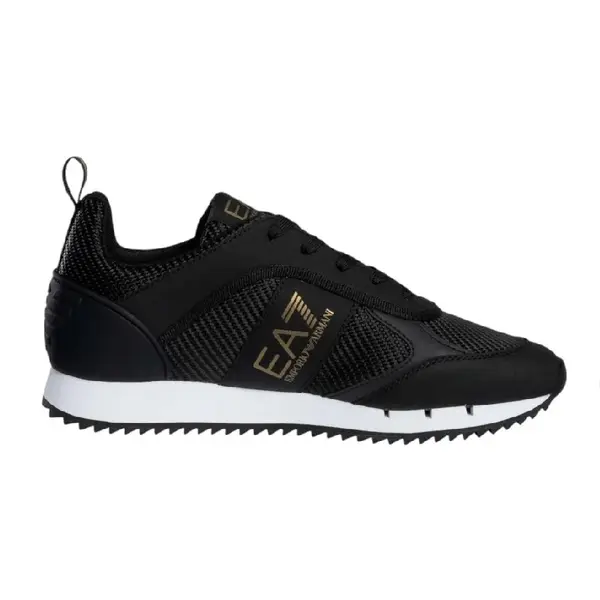 Pantofi sport EA7 BLACK & WHITE CARBON
