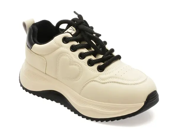 Pantofi sport FLAVIA PASSINI bej, 1152, din piele ecologica