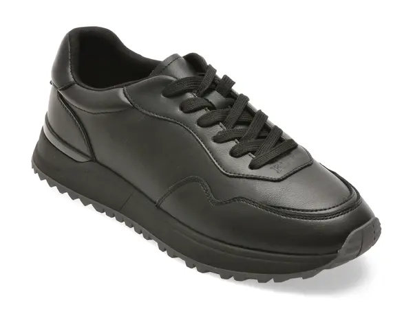 Pantofi sport FLAVIA PASSINI negri, 18362, din piele naturala