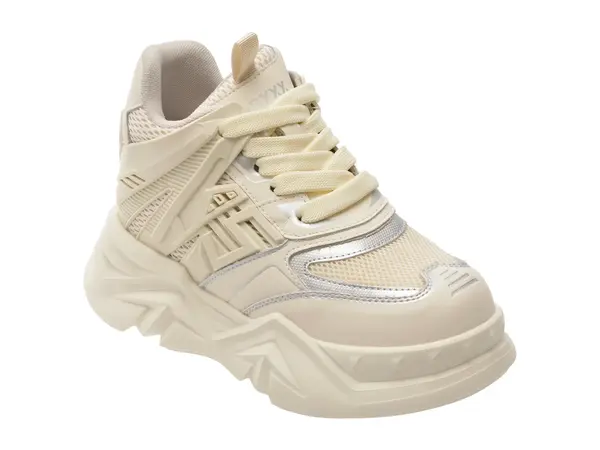 Pantofi sport GRYXX albi, 2901, din material textil