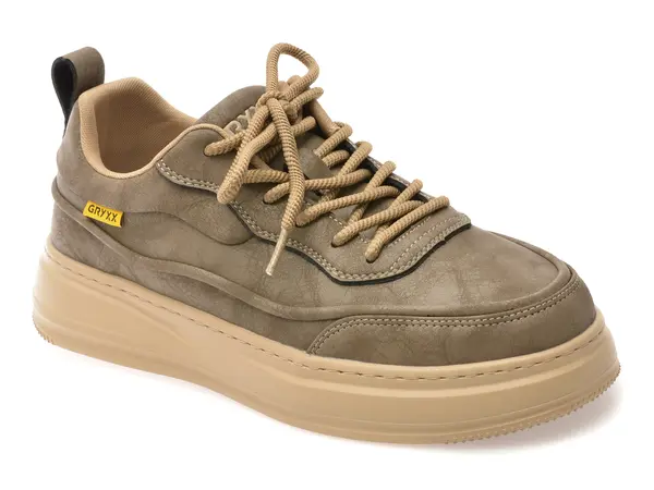 Pantofi sport GRYXX gri, 9268, din piele naturala