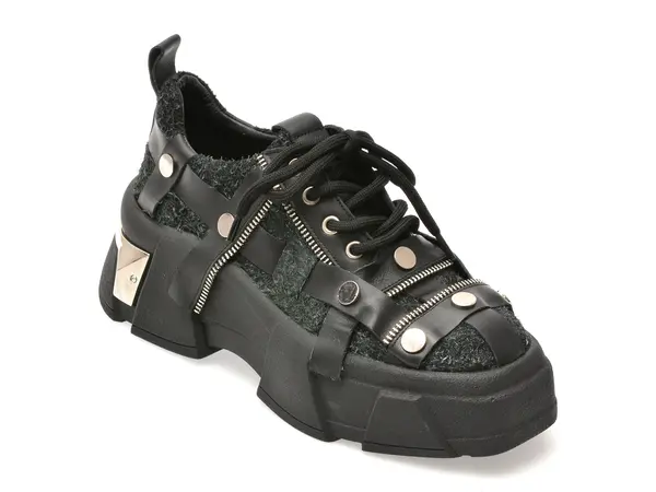 Pantofi sport GRYXX negri, 431031, din piele naturala