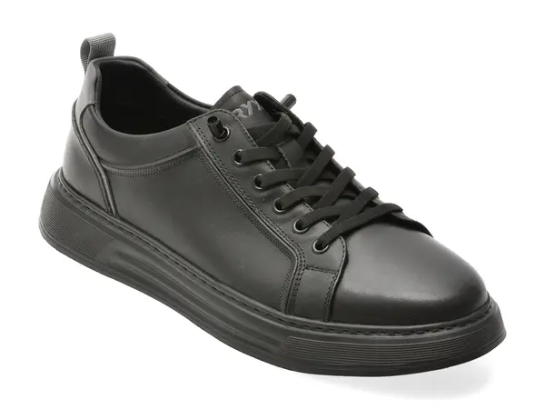 Pantofi sport GRYXX negri, 59716, din piele naturala