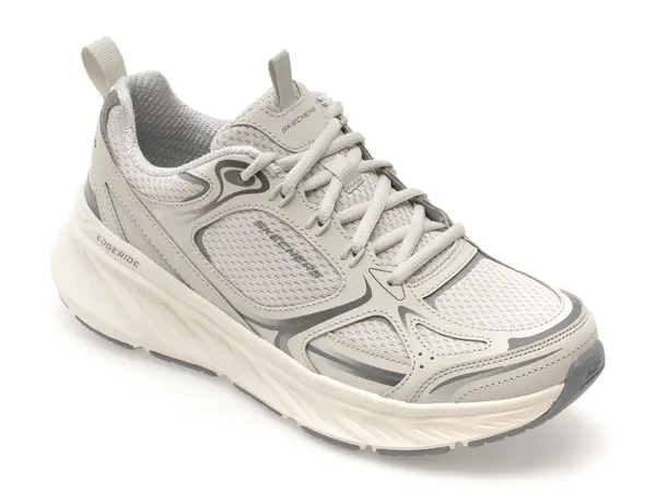 Pantofi sport SKECHERS gri, EDGERIDE, din material textil