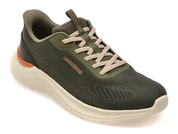 Pantofi sport SKECHERS kaki, GARNER, din material textil