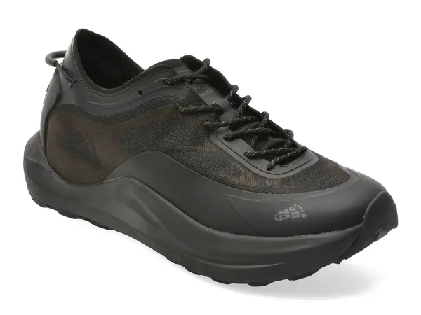 Pantofi sport TRACEABLE negri, 6665, din material textil