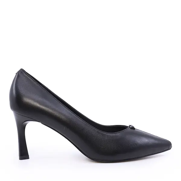 Pantofi stiletto femei Enzo Bertini din piele negri 1392DP0124N