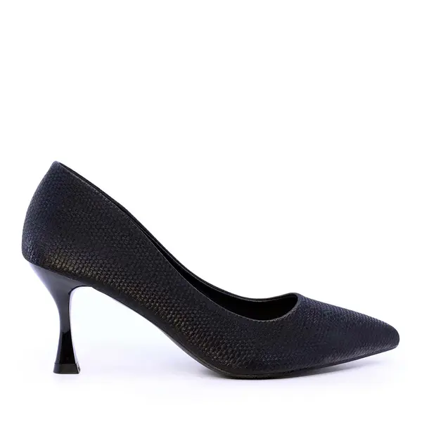 Pantofi stiletto femei Solo Donna negri 1162DP0614N