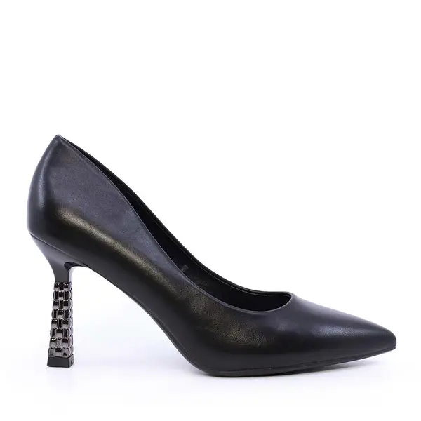 Pantofi stiletto femei Solo Donna negri 1162DP2561N