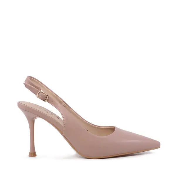 Pantofi stiletto slingback femei Solo Donna roz 1161dd7120ro