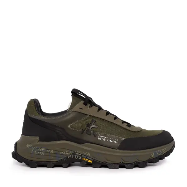 Pantofi tip trekking bărbați Premiata Devin verzi 1690BPS436V