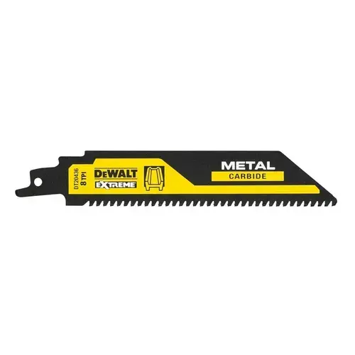 Panza fierastrau alternativ pentru aplicatii metalice 152mm, 8 dinti/inch DeWALT DT20436-QZ