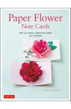 Paper Flower Note Cards - Emiko Yamamoto