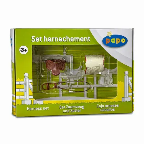 Papo Figurina Set Harnasament Pentru Calarie