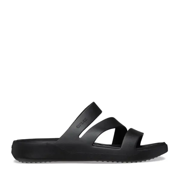 Papuci de plajă femei CROCS Getaway Srappy negri 3891DSL209587N