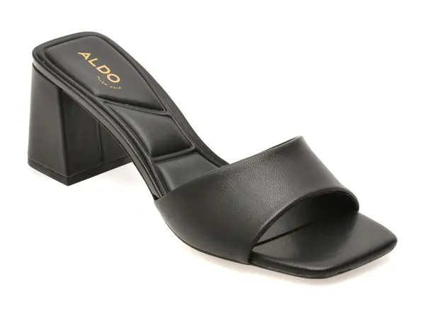 Papuci eleganti ALDO negri, TISHA 001, din piele naturala