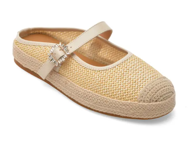Papuci GRYXX bej, 196, din material textil