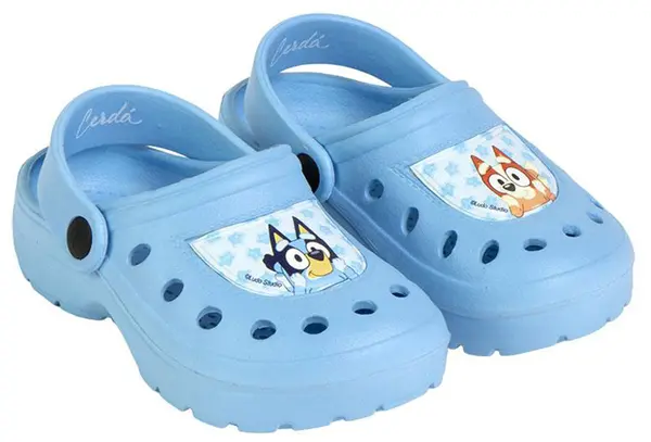 Papuci pentru copii Cerda - Disney Bluey, mărimea 26-27, albaștri