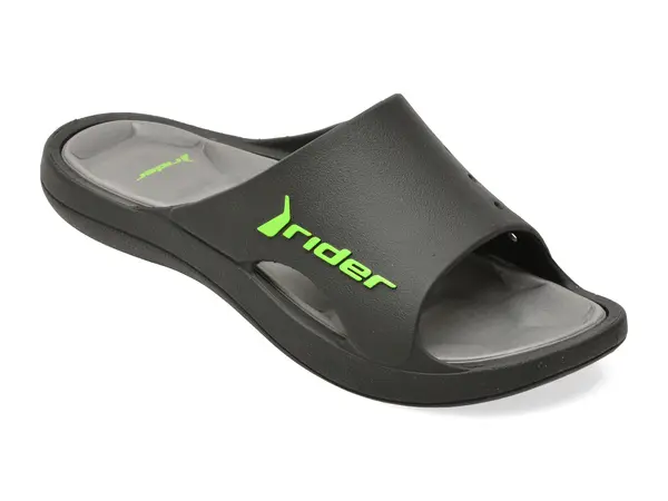 Papuci RIDER negri, 8363235, din pvc