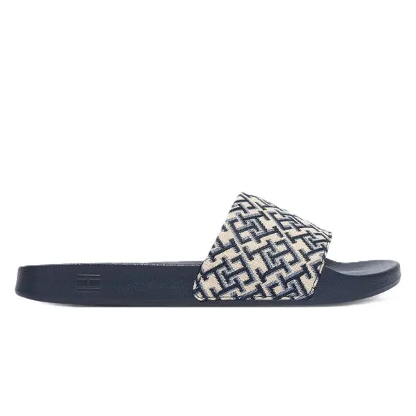 Papuci Tommy Hilfiger TH MONOGRAM POOL SLIDE