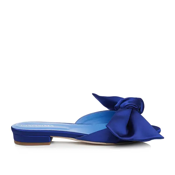 Papuci Vesa Satin, Royal Blue - 41 / 1 cm