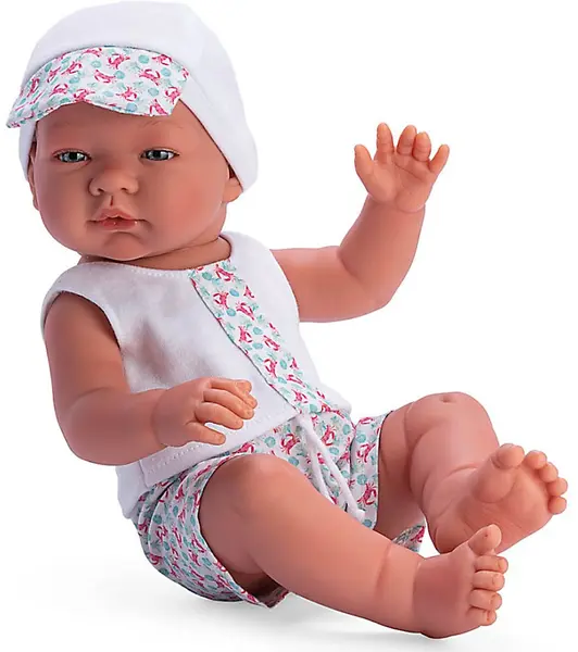 Papusa Asi - Baby Pablo, cu rochie de plaja, 43 cm