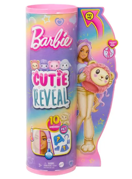 Papusa Barbie Cutie Reveal Lion (HKR06)