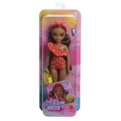 Papusa Barbie Dream Besties Teresa la plaja cu accesorii