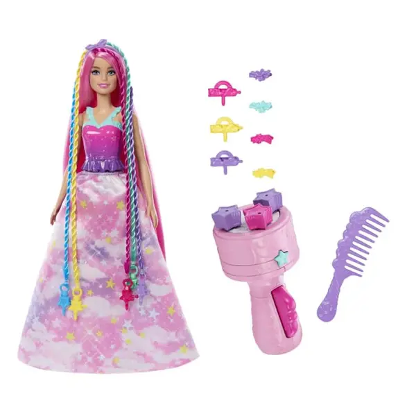 Papusa Barbie Dreamtopia Twist And Style