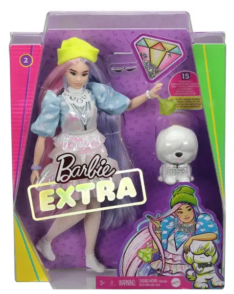 Papusa - Barbie Extra - Style Beanie - Barbie Extra - Mattel
