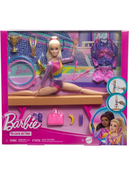 Papusa Barbie Gymnastics Playset (HRG52)