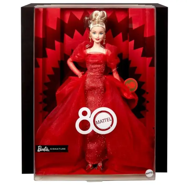 Papusa Barbie Signature, 80Th Anniversary, JBJ17