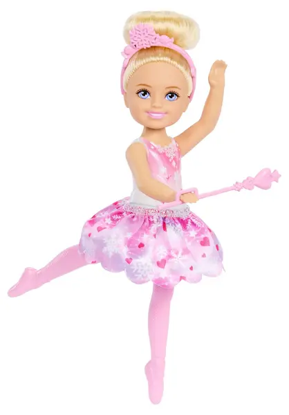 Păpușă Barbie - Spărgătorul de nuci, zâna zăpezii Chelsea