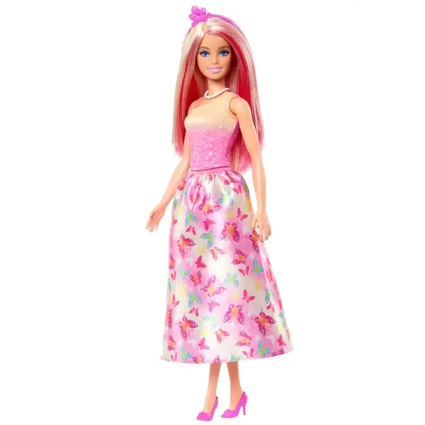 Papusa cu suvite roz Barbie Fantasy Princess Dreamtopia
