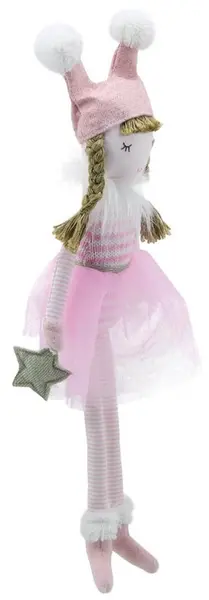 Păpușă de cârpă The Puppet Company - Bella, 45 cm