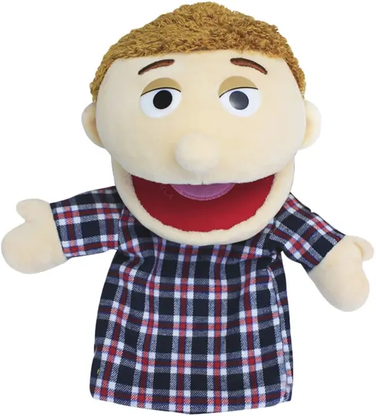 Păpușă de mână Smart Baby - Om, 30 cm