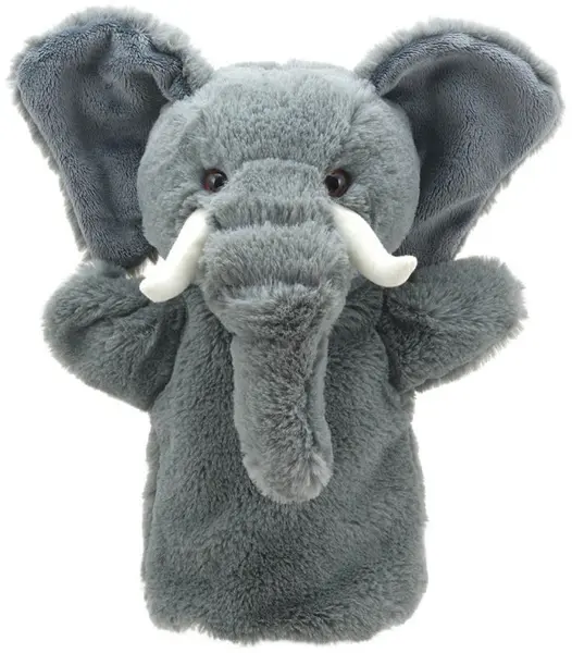 Papusa de mana stil manusa The Puppet Company Prieteni - Elefant